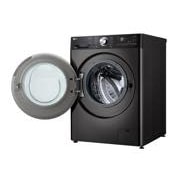 LG 13kg AI DD™ ezDispense™ Washing Machine, Platinum Black, F4Y913BCTA1